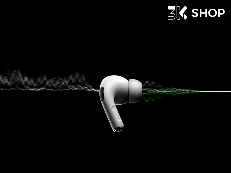 AirPods Pro với khả năng chống ồn chủ động, mang đến trải nghiệm âm thanh chất lượng