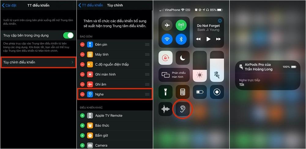 thủ thuật sử dụng AirPods