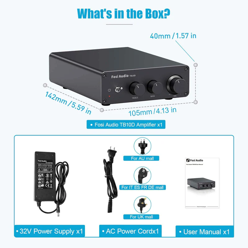 Fosi Audio TB10D - Ảnh 5