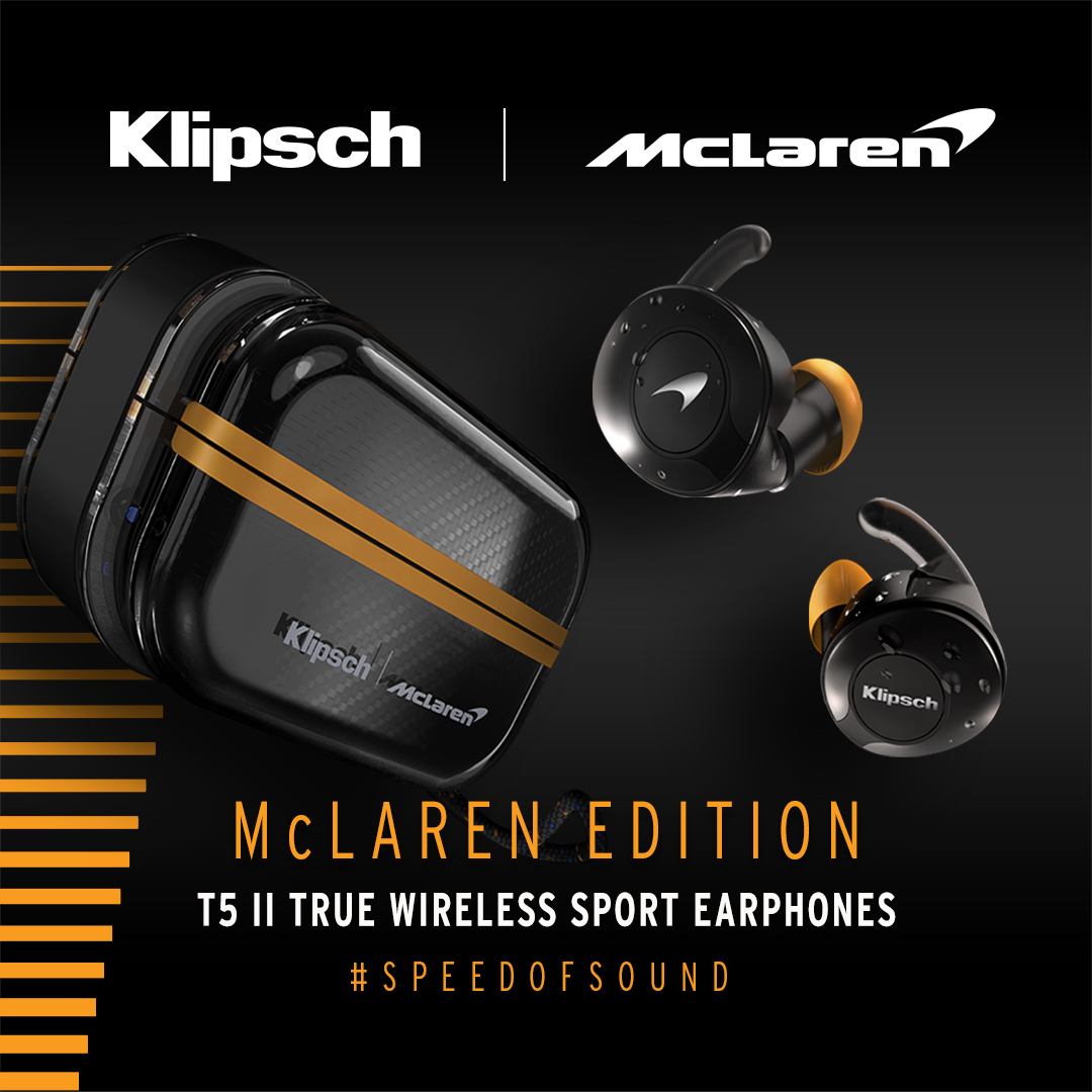Klipsch T5 II True Wireless Sport McLaren Edition - Ảnh 5