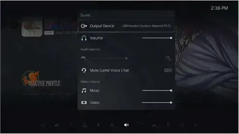 AUDEZE Maxwell - Menu truy cập nhanh