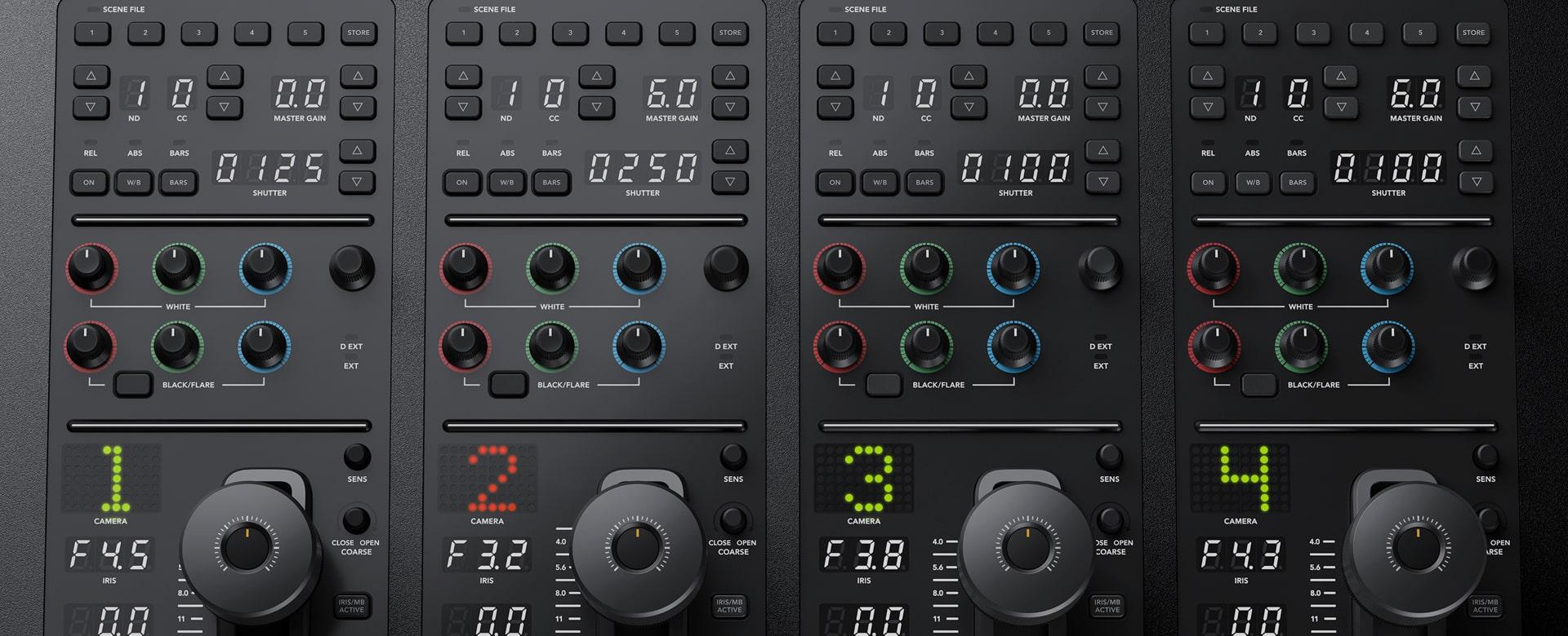 ATEM Camera Control Panel