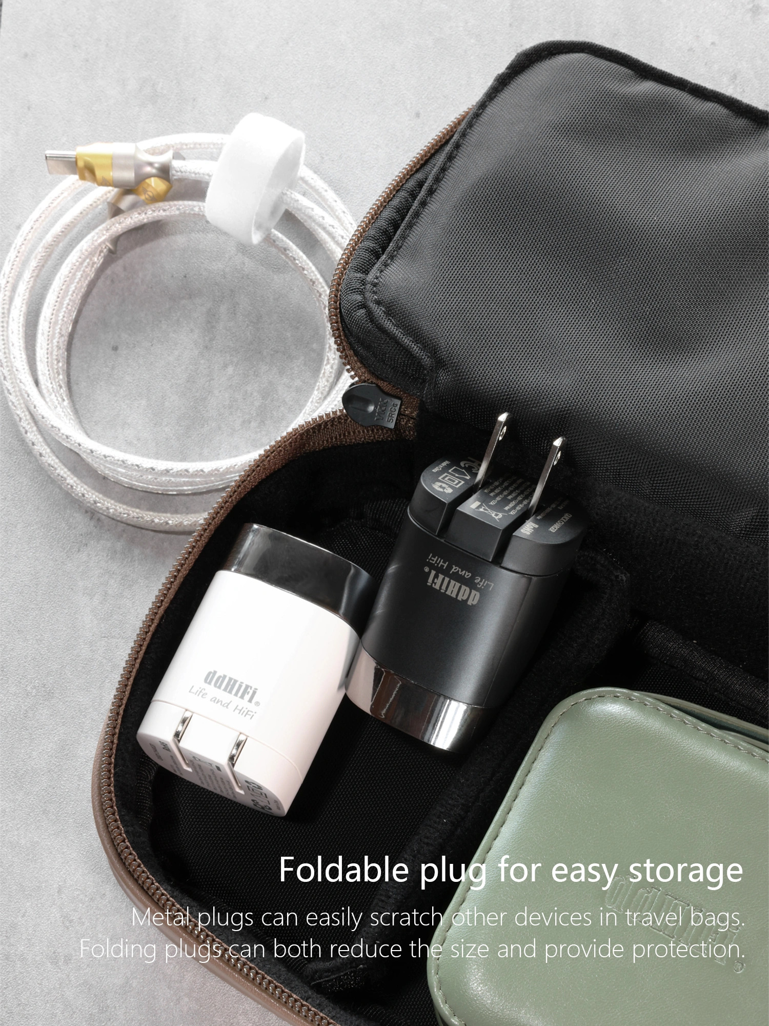 ddHiFi JT-P18 Fast-Charging Travel Charger (33W Max) - Ảnh 7