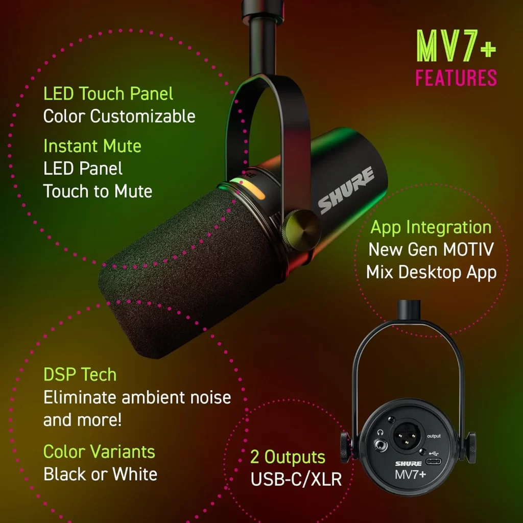 Shure MV7+ Podcast Kit - Ảnh 5