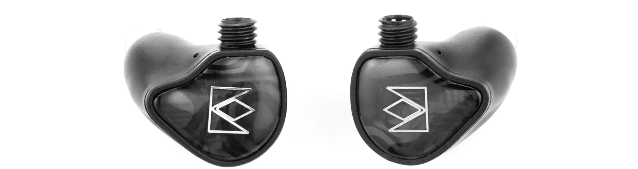 Noble Audio XM-1 front 3 quarter over white background