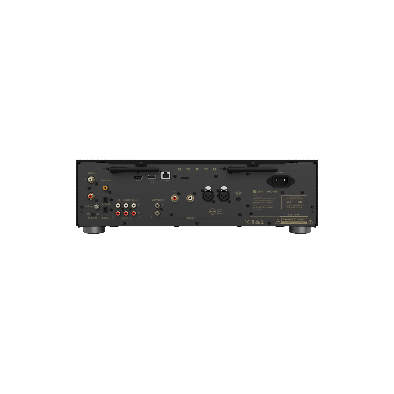 ONKYO P-80 - Ảnh 5